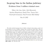 In-group bias in the Indian judiciary: Evidence from 5 million criminal cases