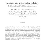 In-group bias in the Indian judiciary Evidence from 5 million criminal cases